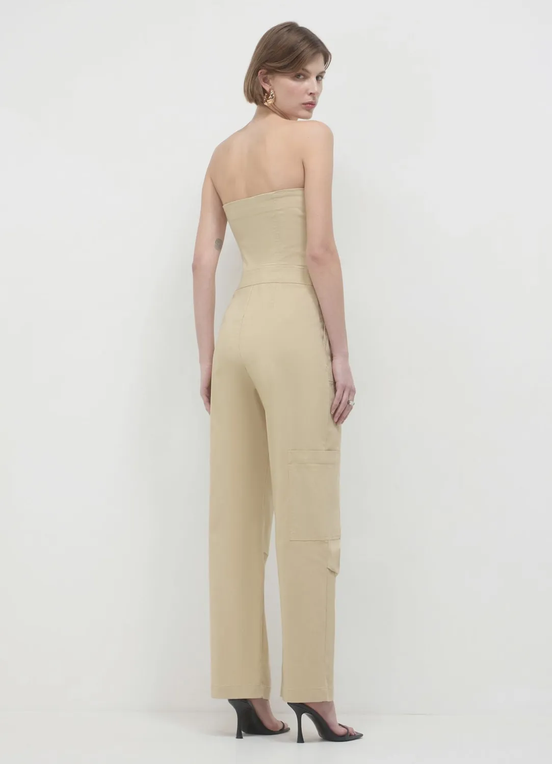 Calliope combinaison cargo femme sans manches