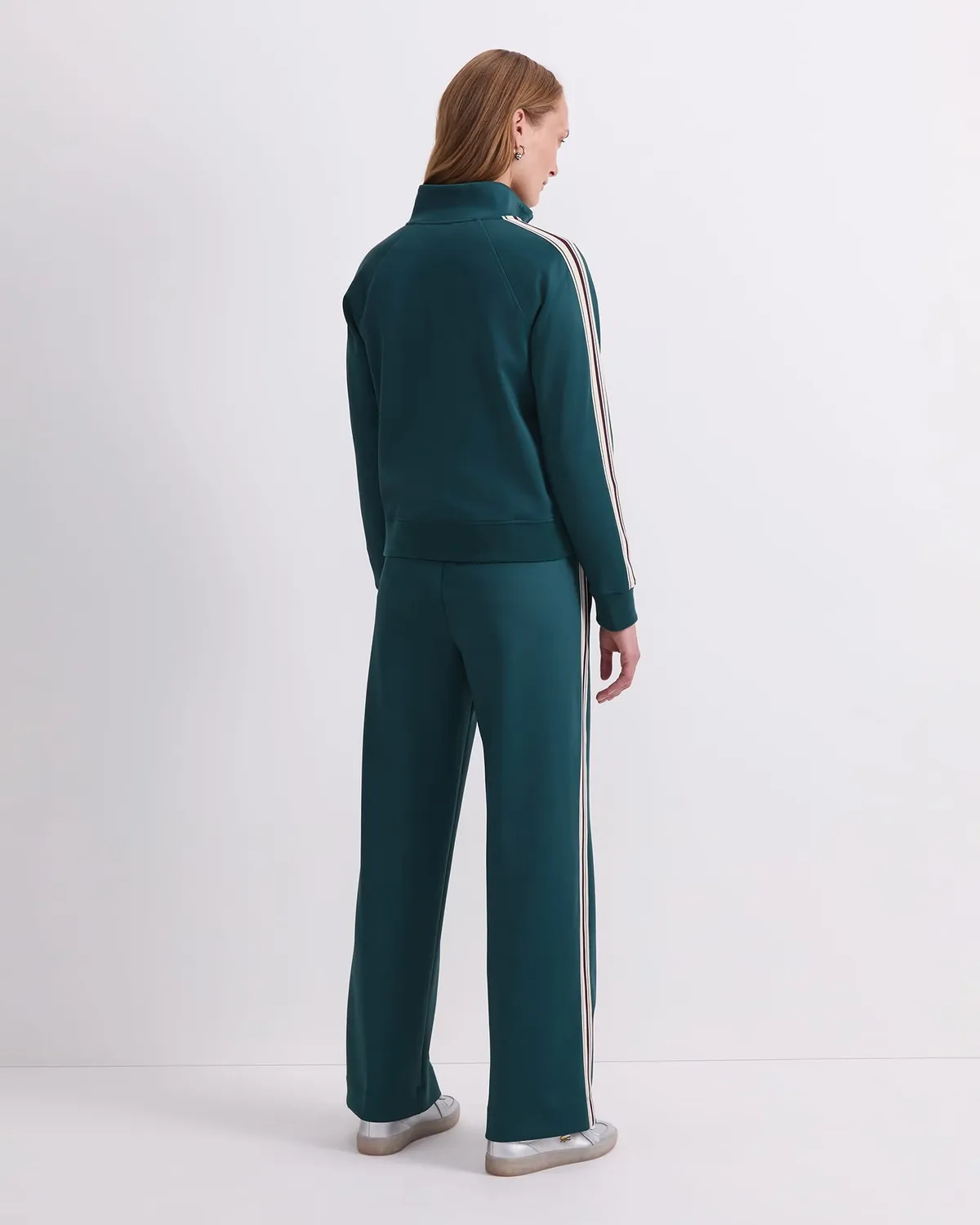 Sportscraft Lina Track veste zip rayures manches