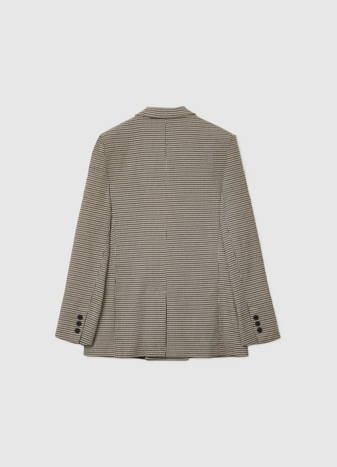 Calliope Veste pied-de-poule femme double boutonnage