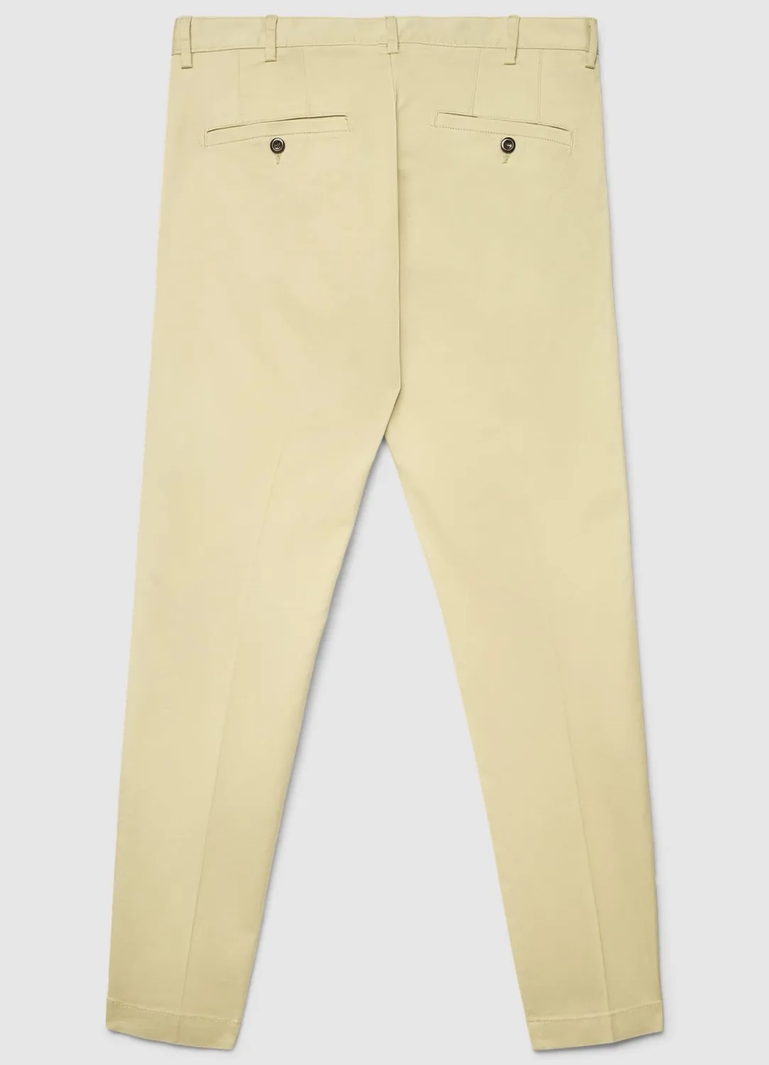 Calliope Chino Uni Homme Taille 48 Coupe Droite
