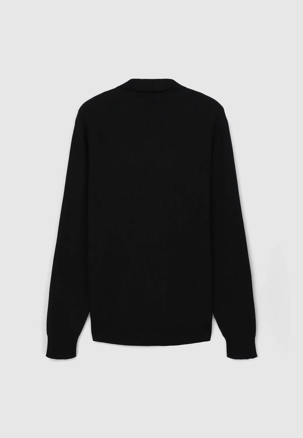 Calliope pull homme col chemise coton uni regular