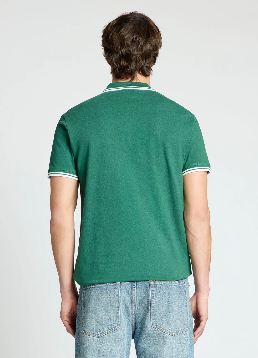 Calliope polo homme rayures col classique