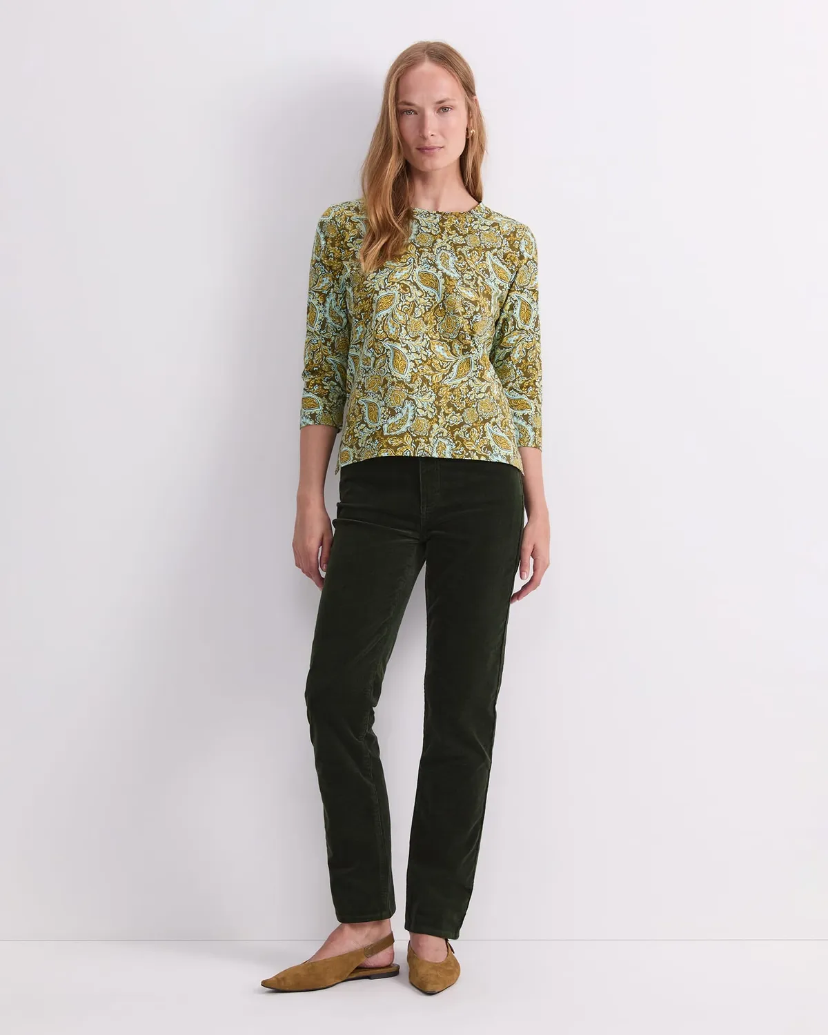 Sportscraft Paisley Mercerised Tee t-shirt coton paisley