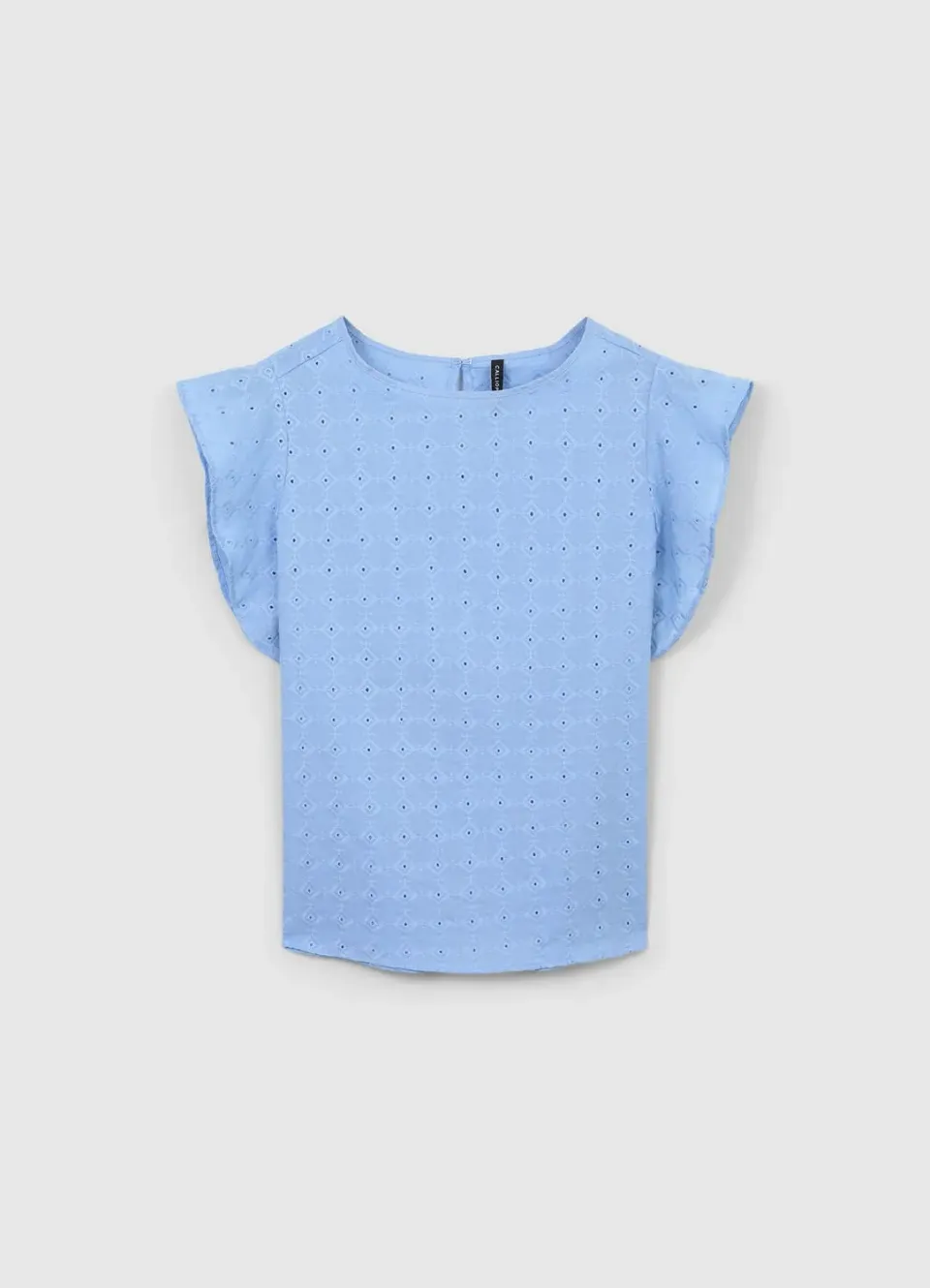 Calliope blouse broderie anglaise volants femme