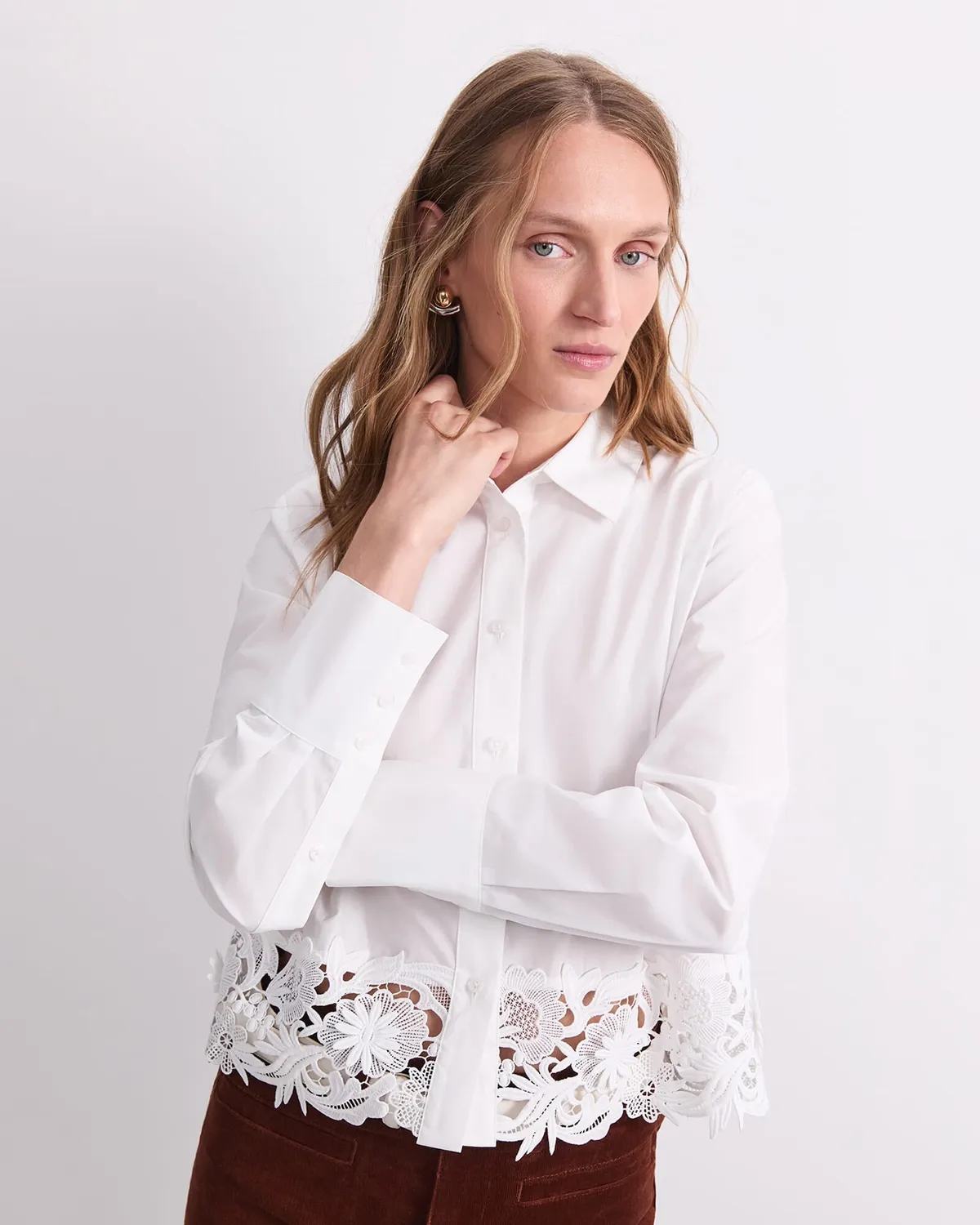 Sportscraft Gracie chemisier femme dentelle