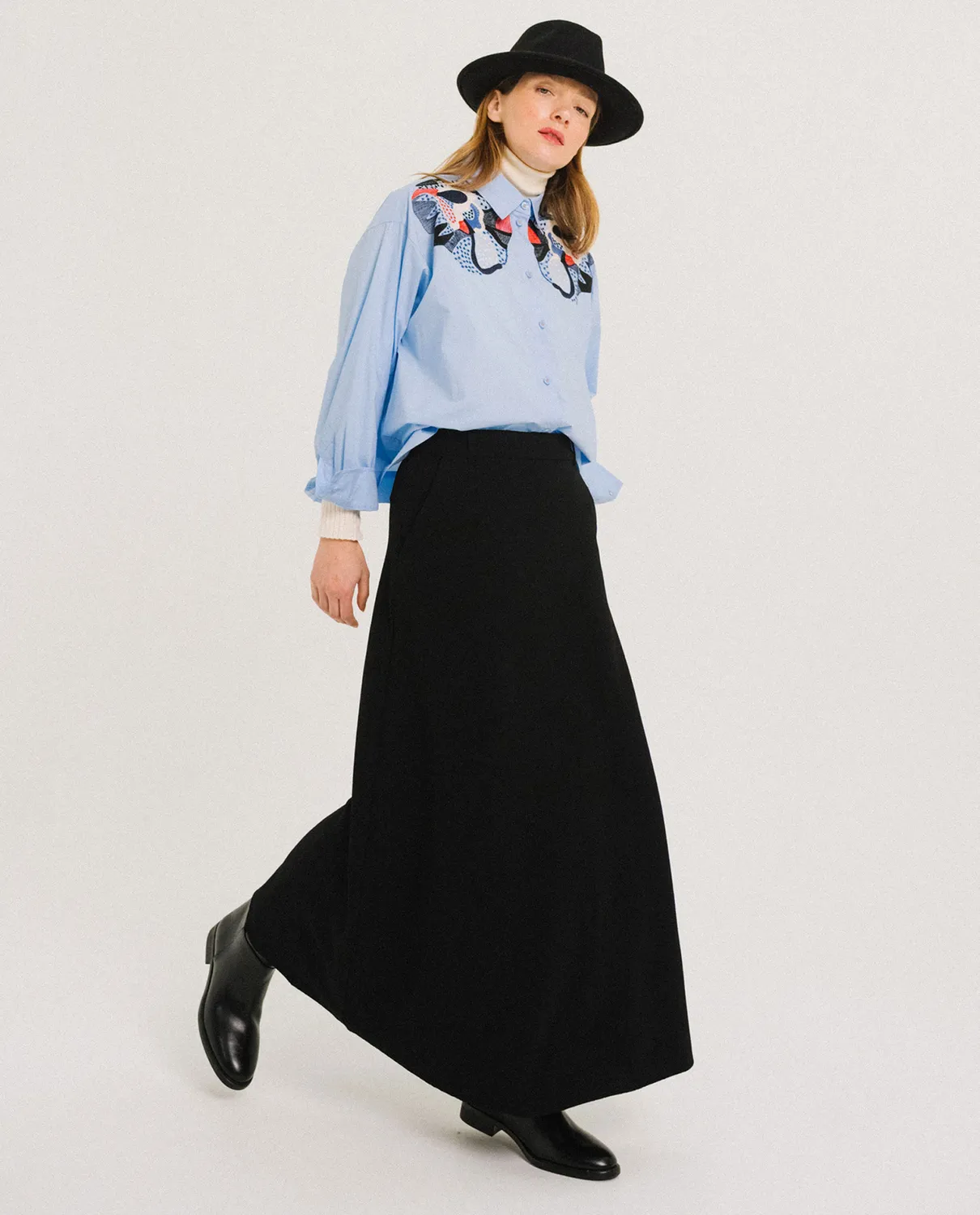 Tinsels Usk chemise coton ciel