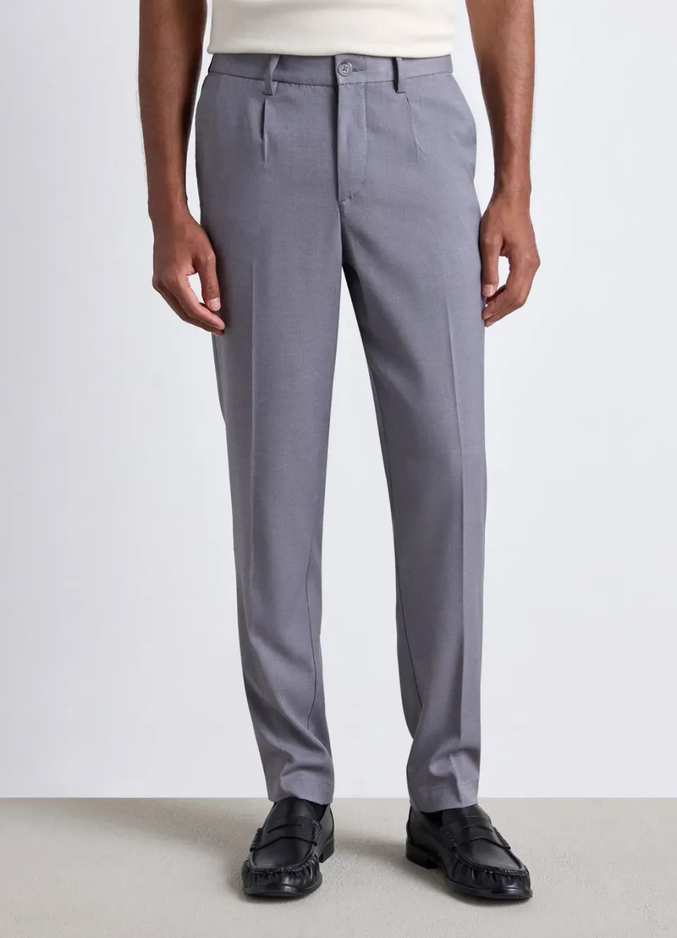Calliope pantalon long homme taille elastiquee 48 plis