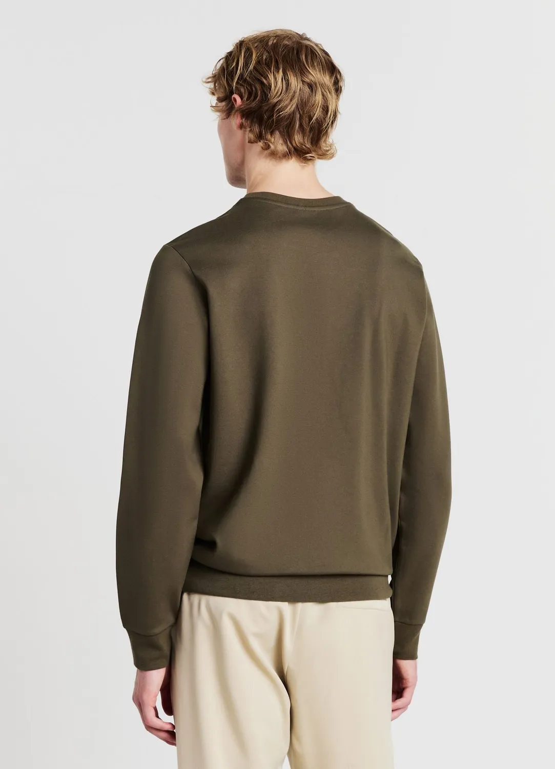 Calliope Sweat col rond uni sweat homme coton