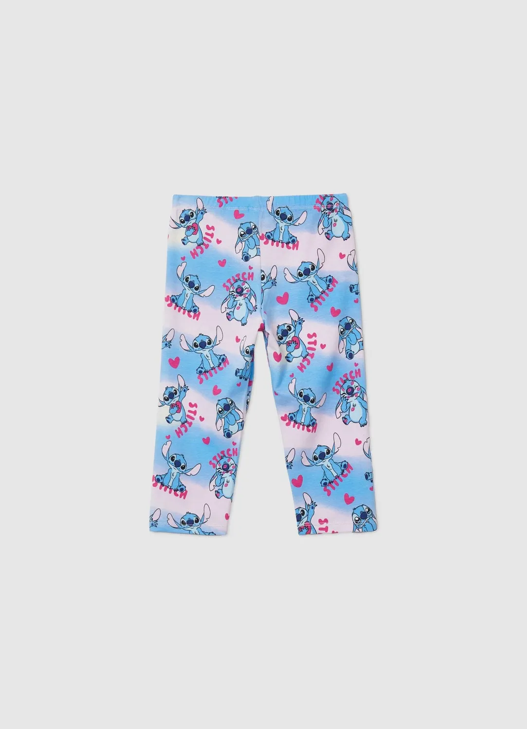 Calliope leggings fille coton imprimé Stitch