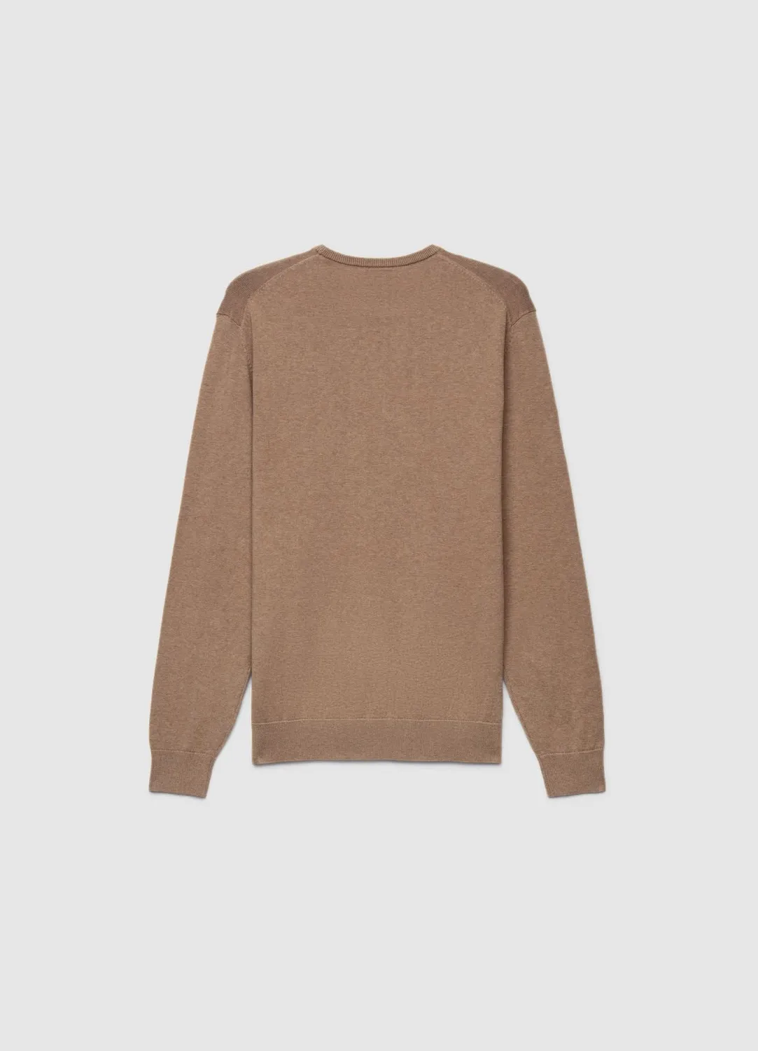 Calliope pull col rond homme uni manches longues