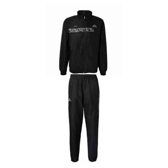Kappa Genzio survêtement noir homme slim