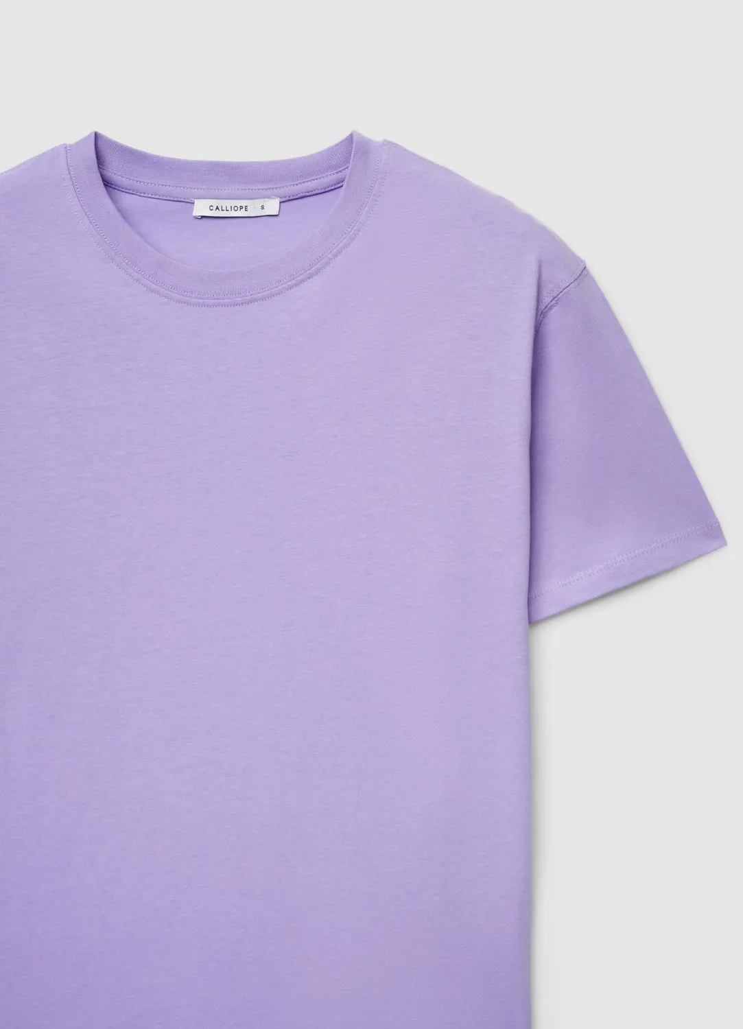 Calliope Uni t-shirt femme col rond manches courtes