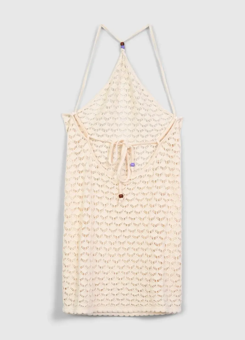 Calliope Vestito uncinetto robe courte crochet ajourée