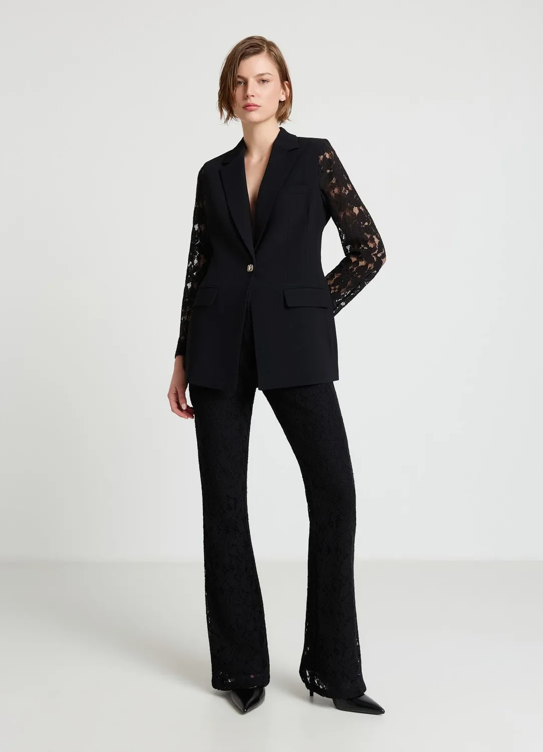 Calliope pantalon patte dentelle femme