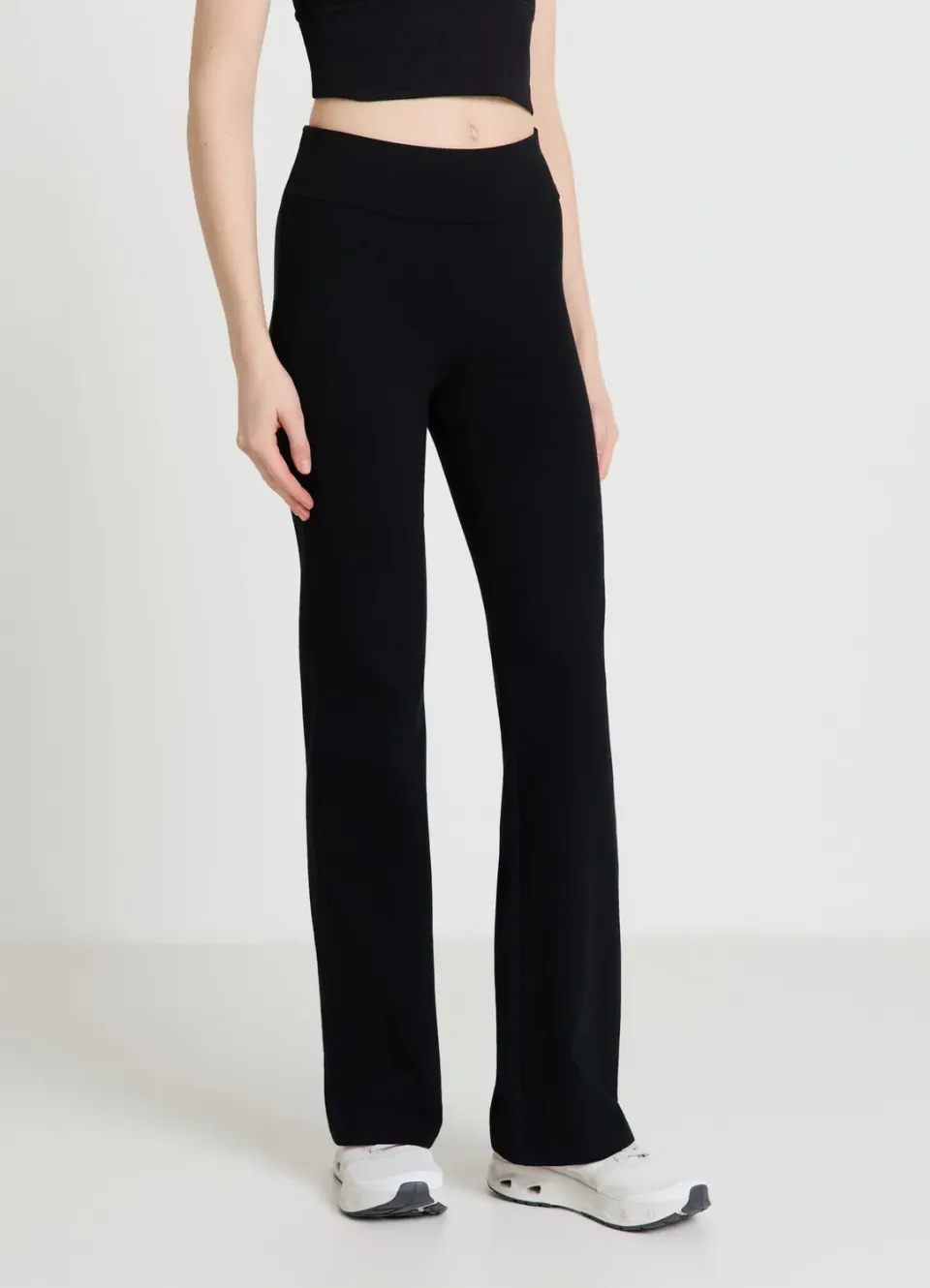 Calliope leggings flare femme uni évasé