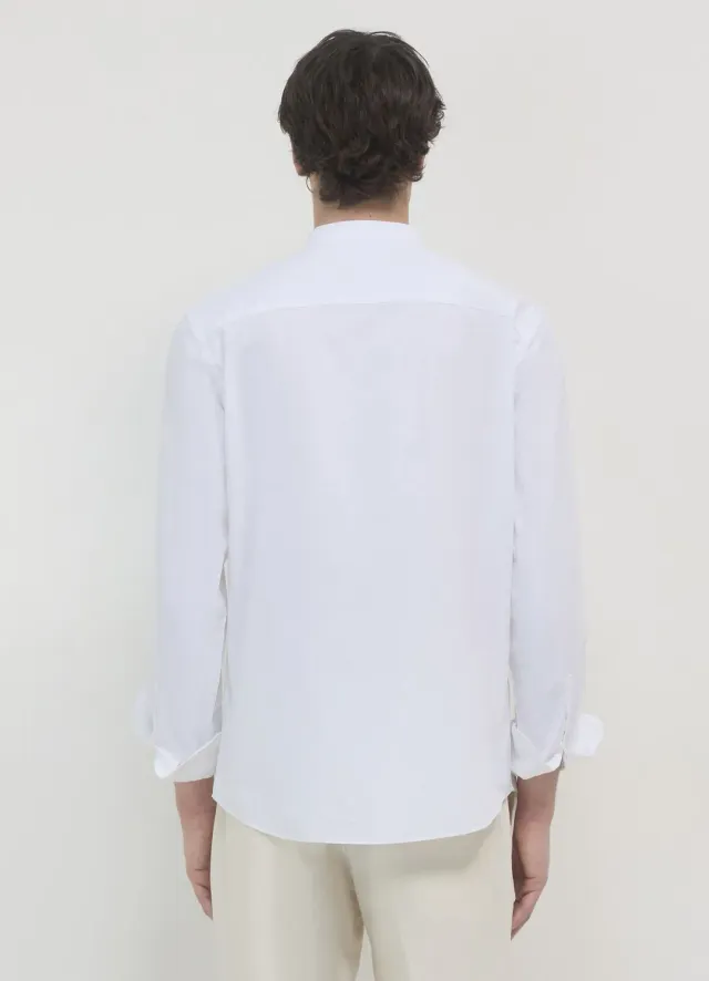 Calliope chemise coréenne côtelée homme