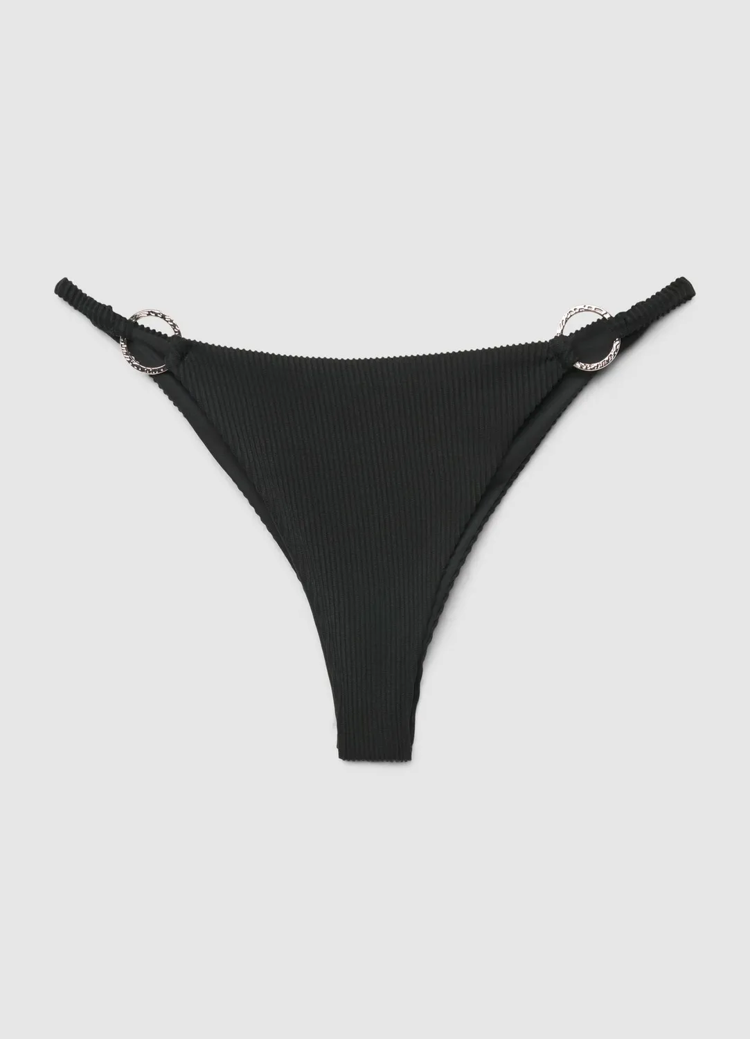 Calliope slip bikini brésilien gaufré anneaux femme