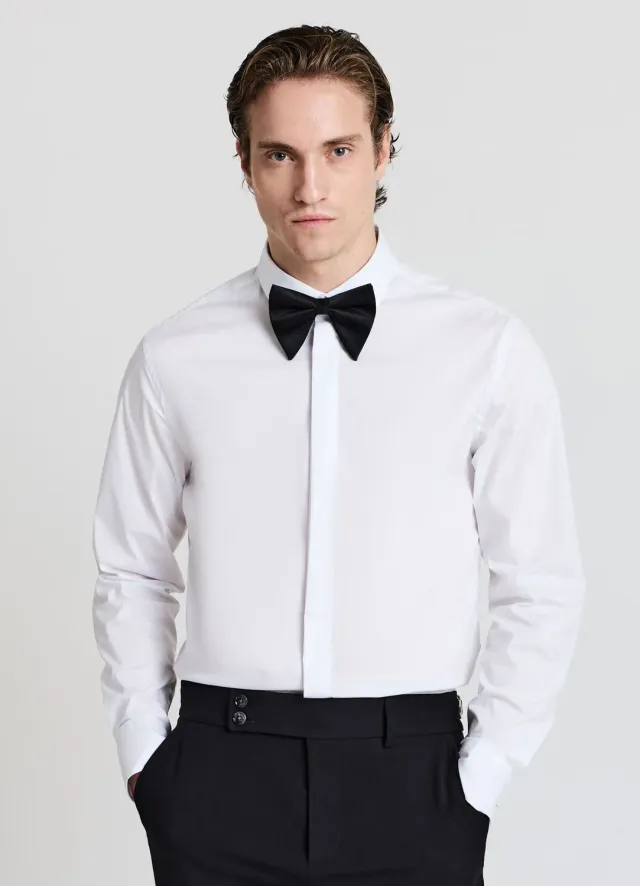 Calliope chemise homme boutons cachés slim