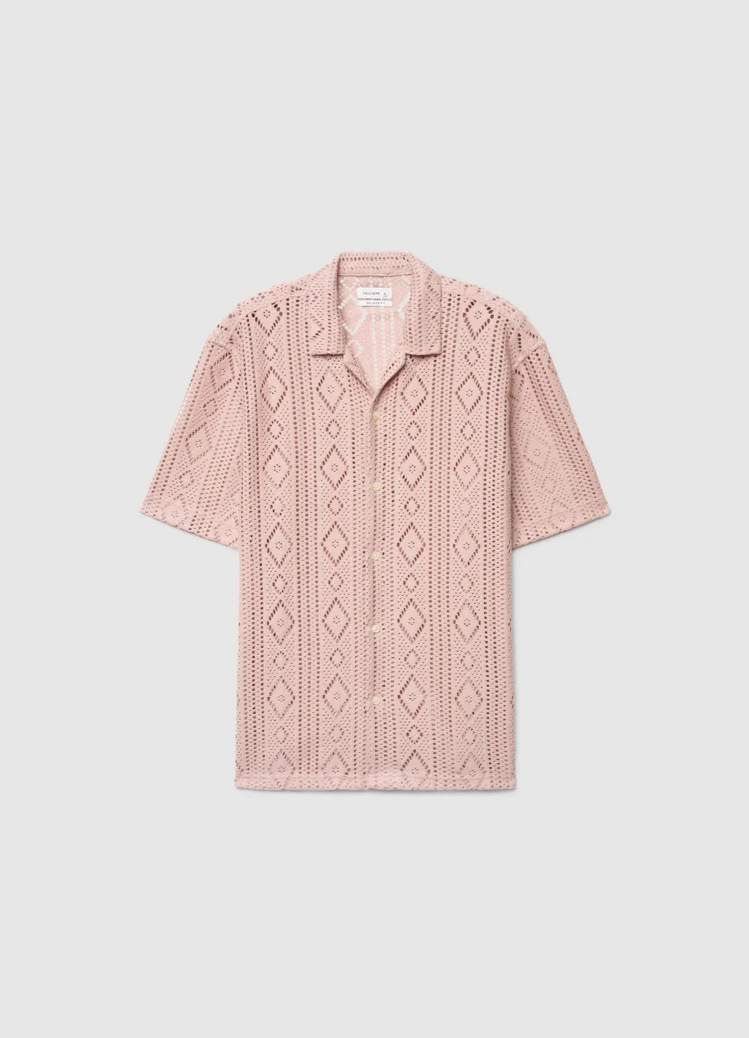 Calliope chemise bowling ajourée homme