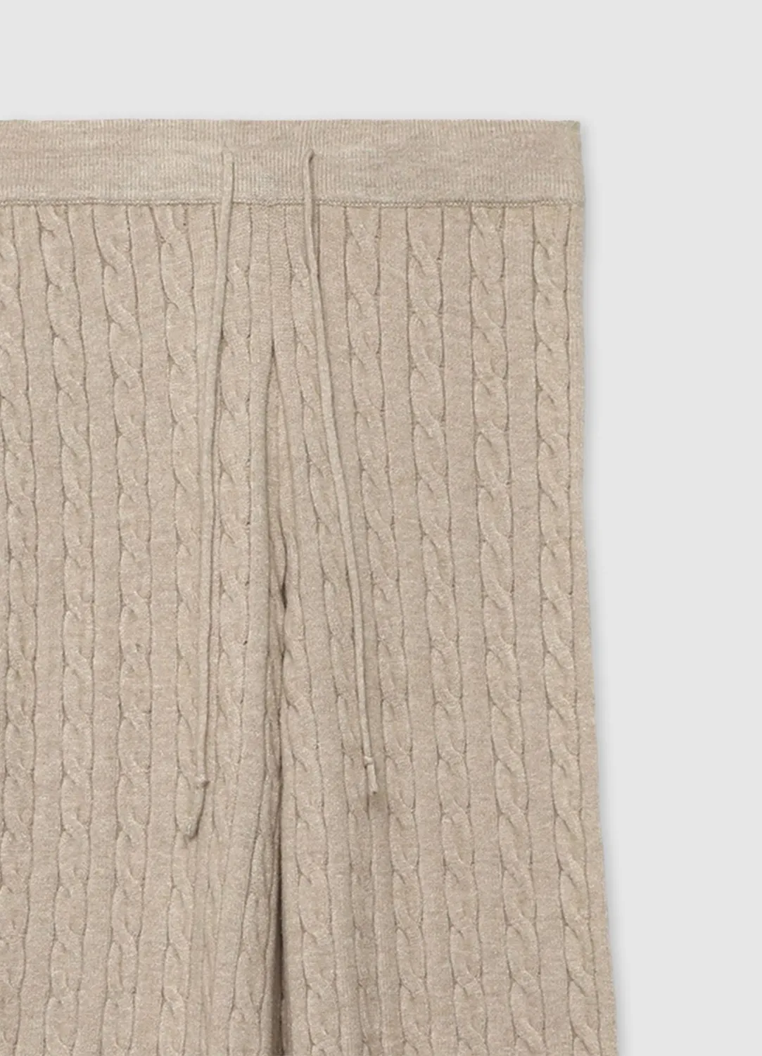 Calliope pantalon palazzo femme tressé fluide