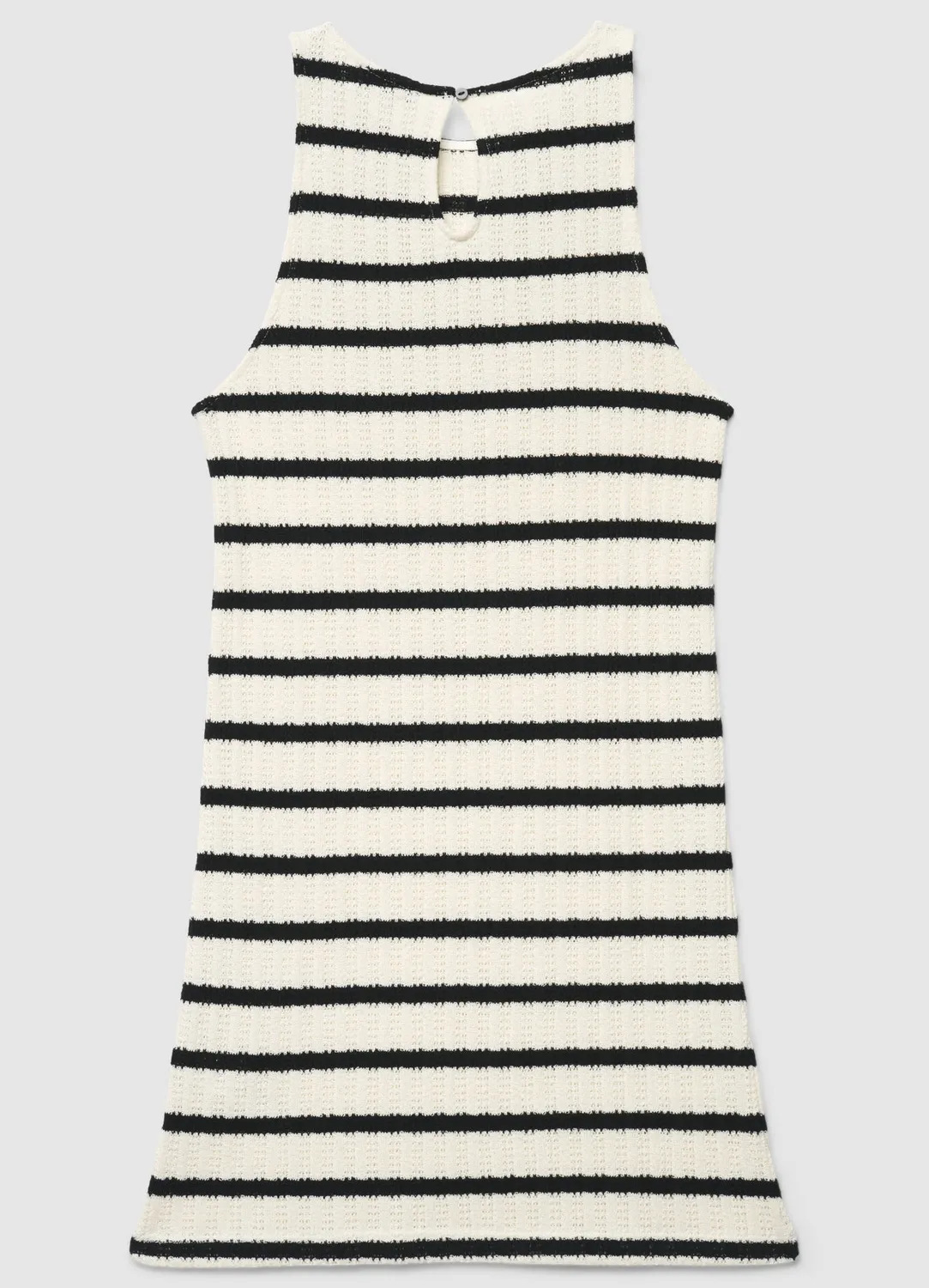 Calliope robe rayée sans manches mini femme
