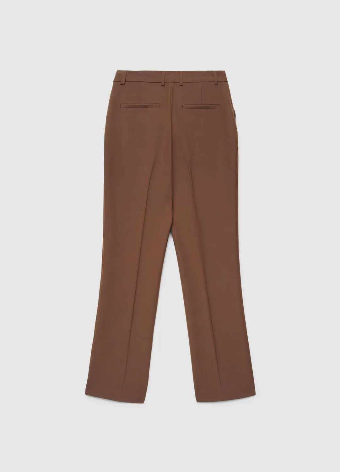 Calliope pantalon droit pli pantalon femme coupe droite