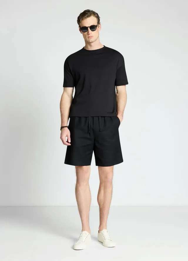 Calliope t-shirt ample uni homme col rond
