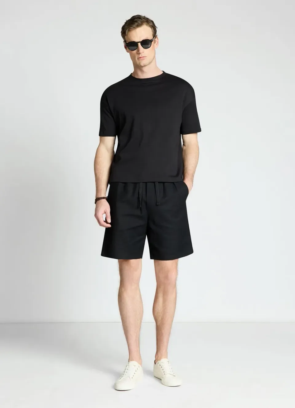 Calliope t-shirt ample uni homme col rond