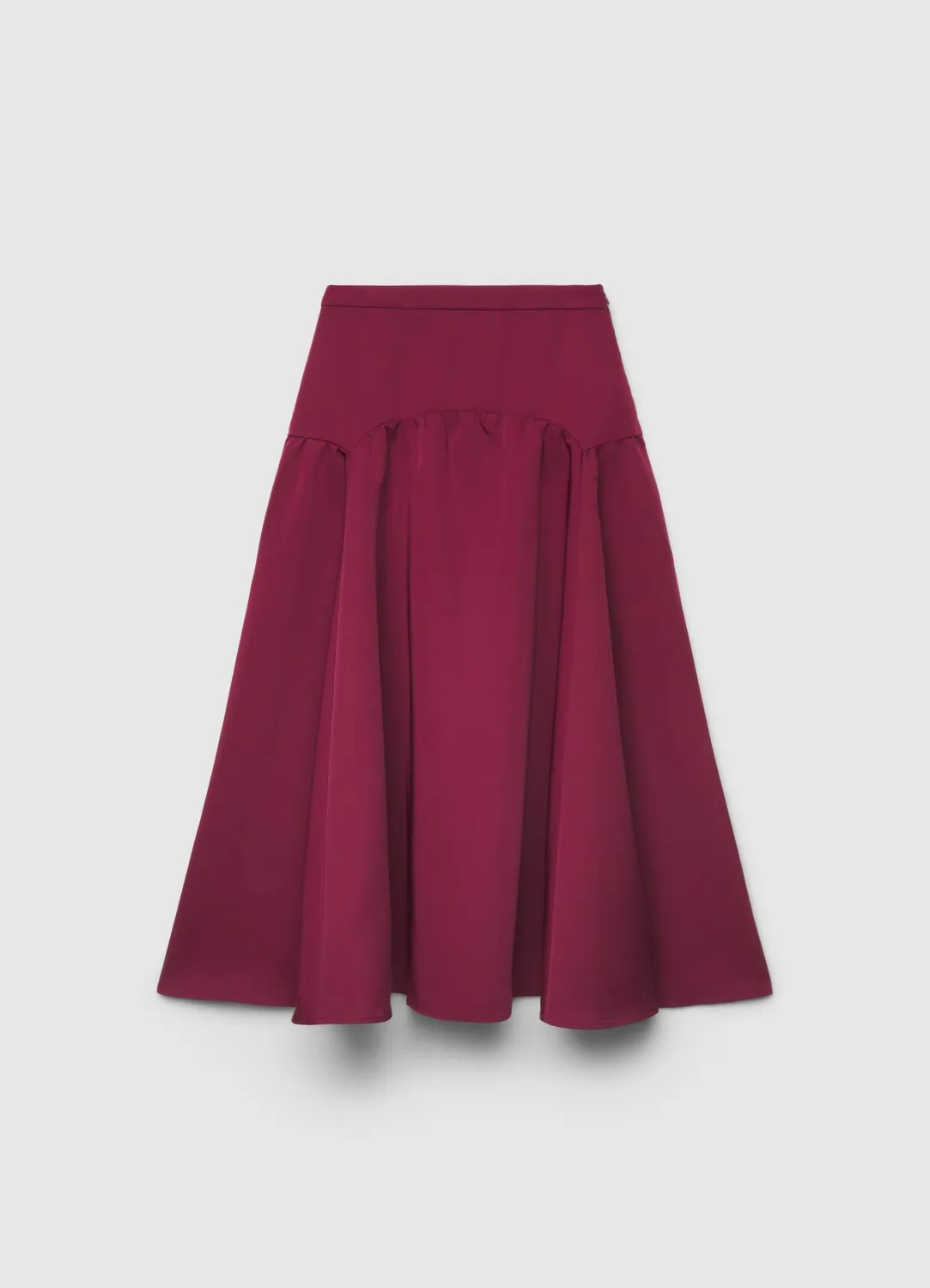 Calliope jupe midi évasée femme unie taille S