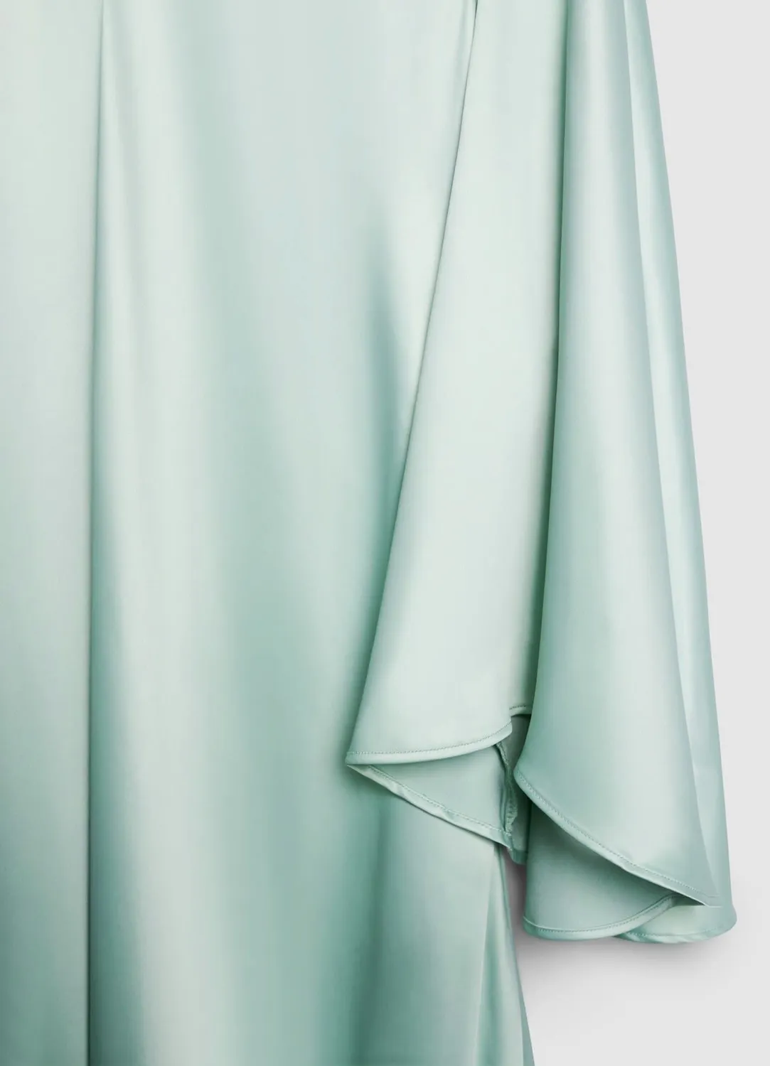 Calliope robe longue satin col V femme