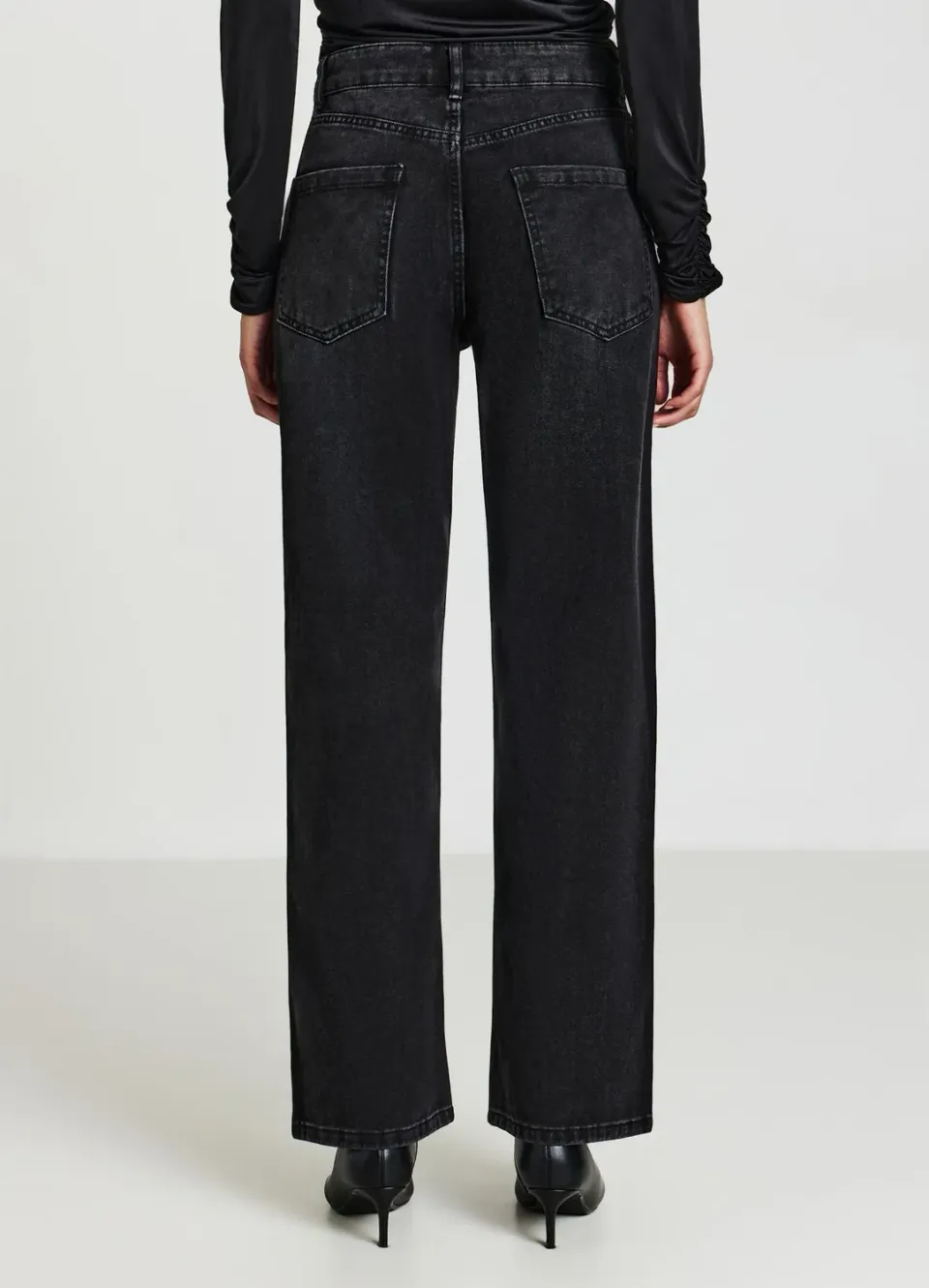 Calliope jean straight femme eyelets 5 poches