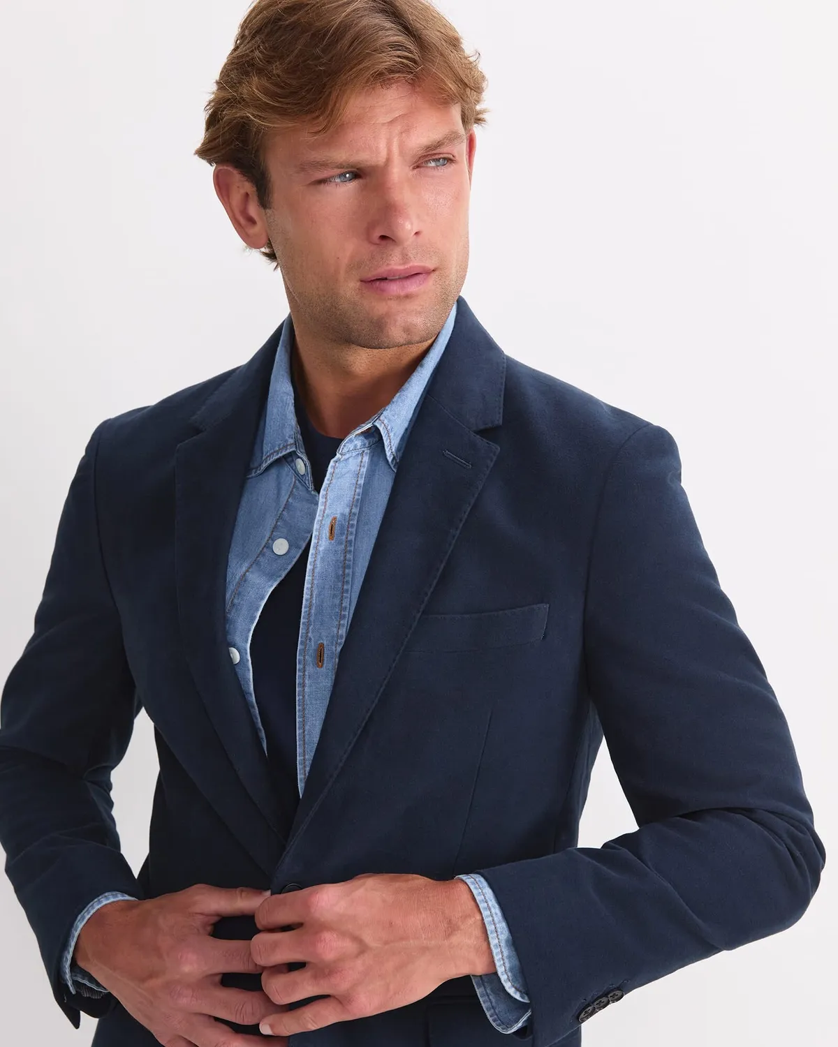 Sportscraft Moleskin blazer homme coton