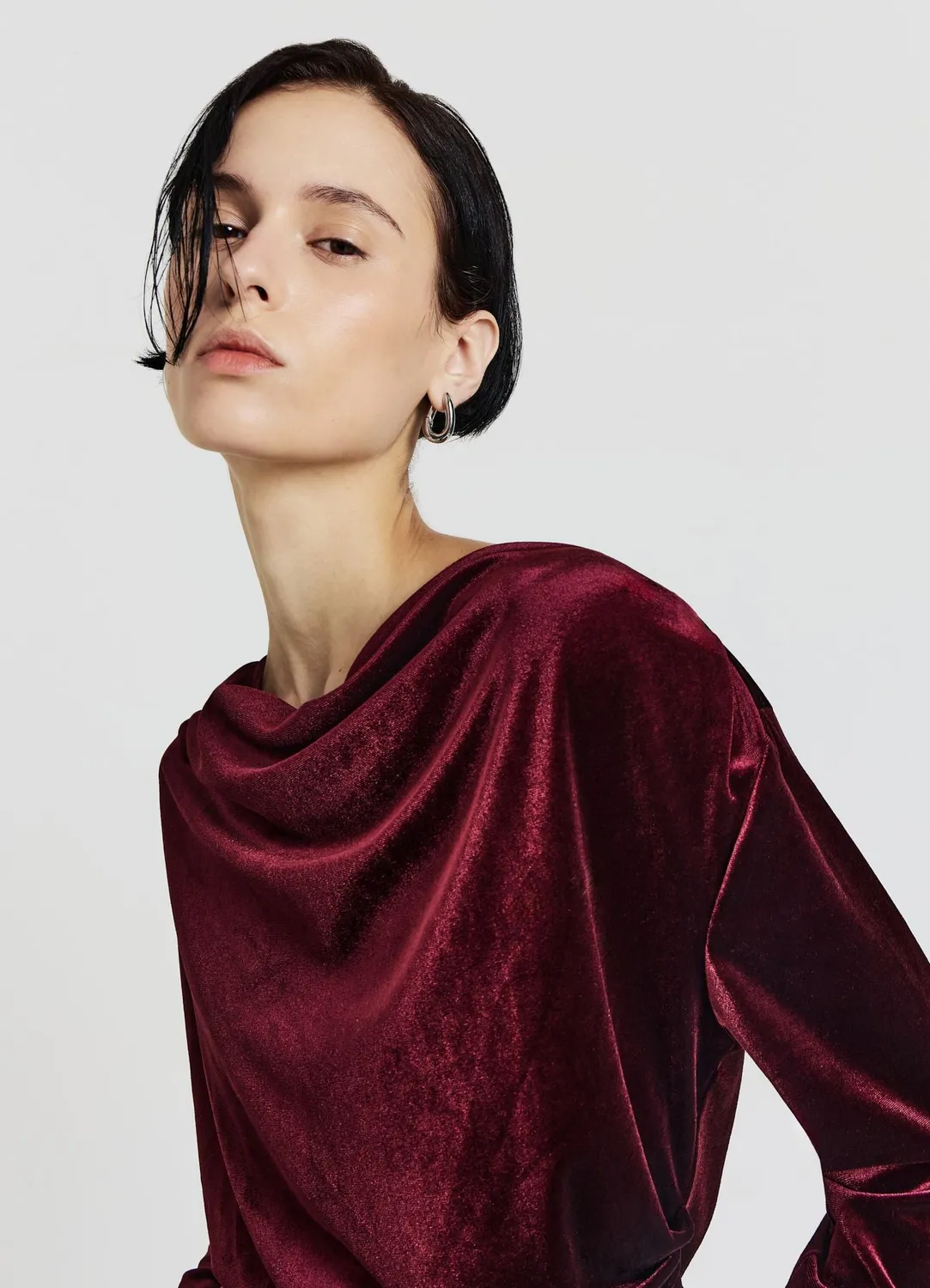 Calliope Atelier robe courte femme chenille