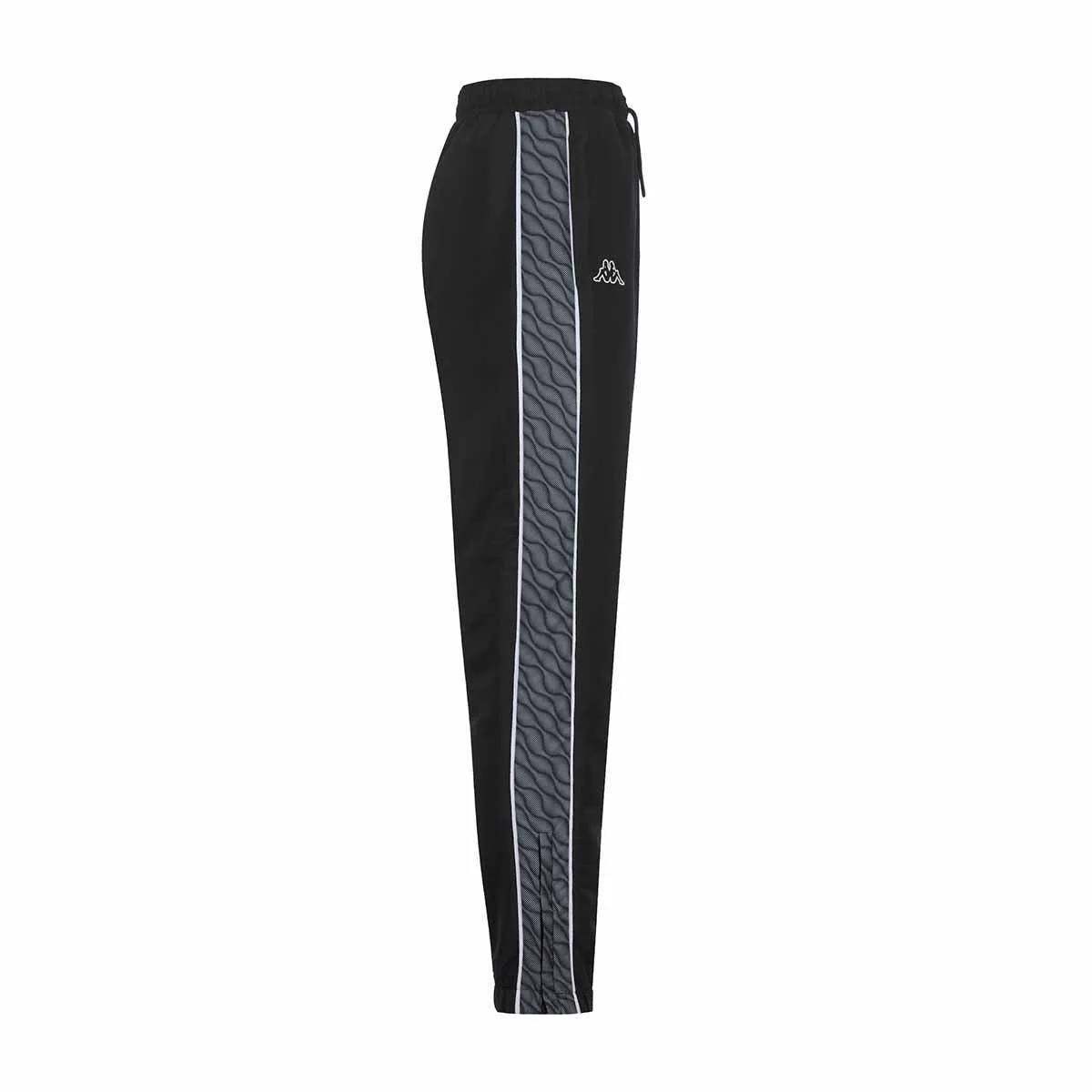 Kappa Ivor jogging noir homme coupe droite cordon