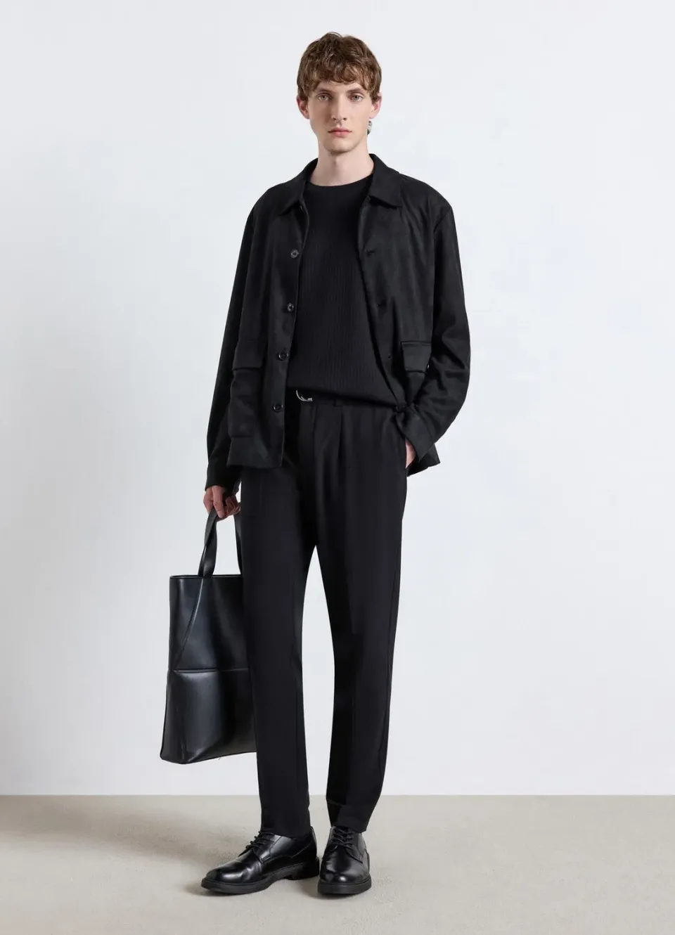 Calliope pantalon homme droit ceinture taille moyenne