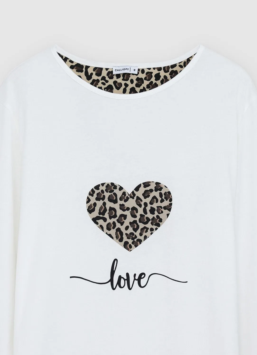 Calliope pyjama long femme animalier 2 pièces