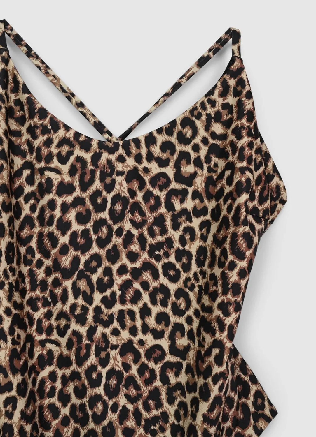 Calliope maillot 1 pièce animalier dos croisé femme