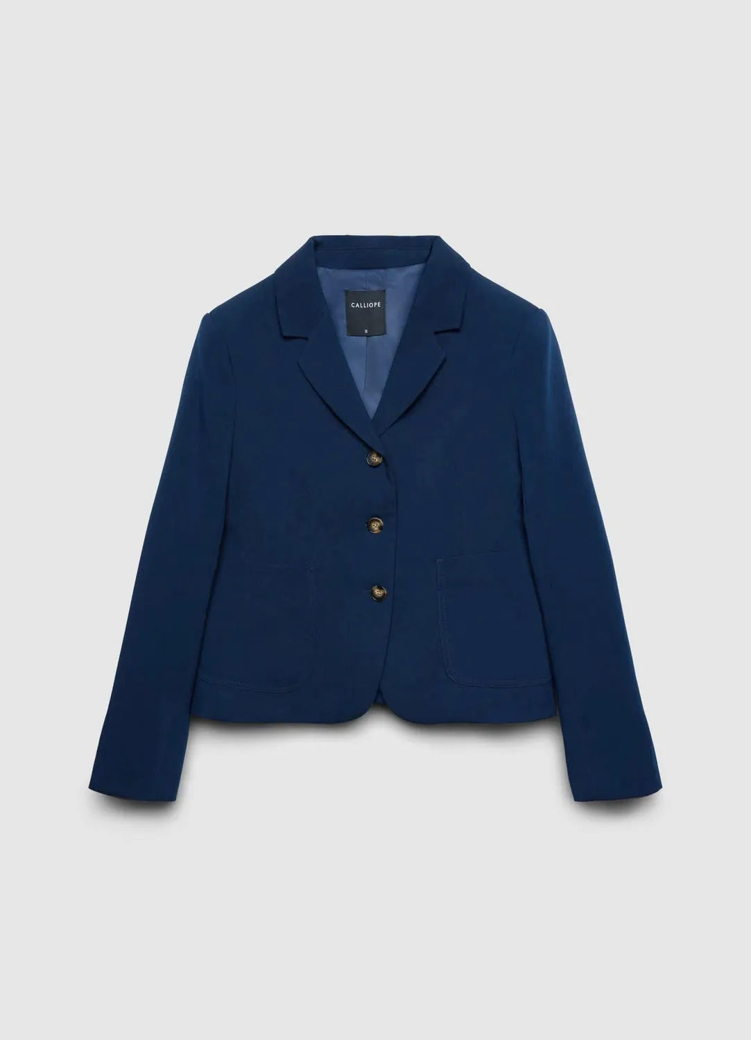 Calliope veste poches plaquées femme 3 boutons