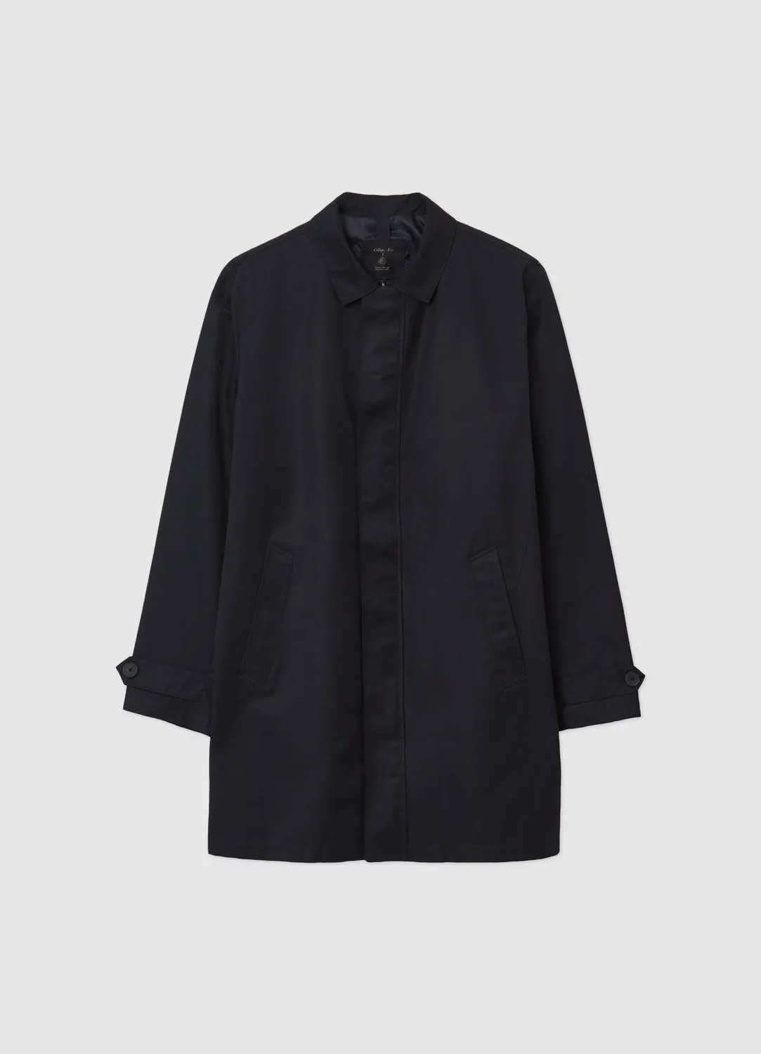 Calliope veste légère col chemise unie homme