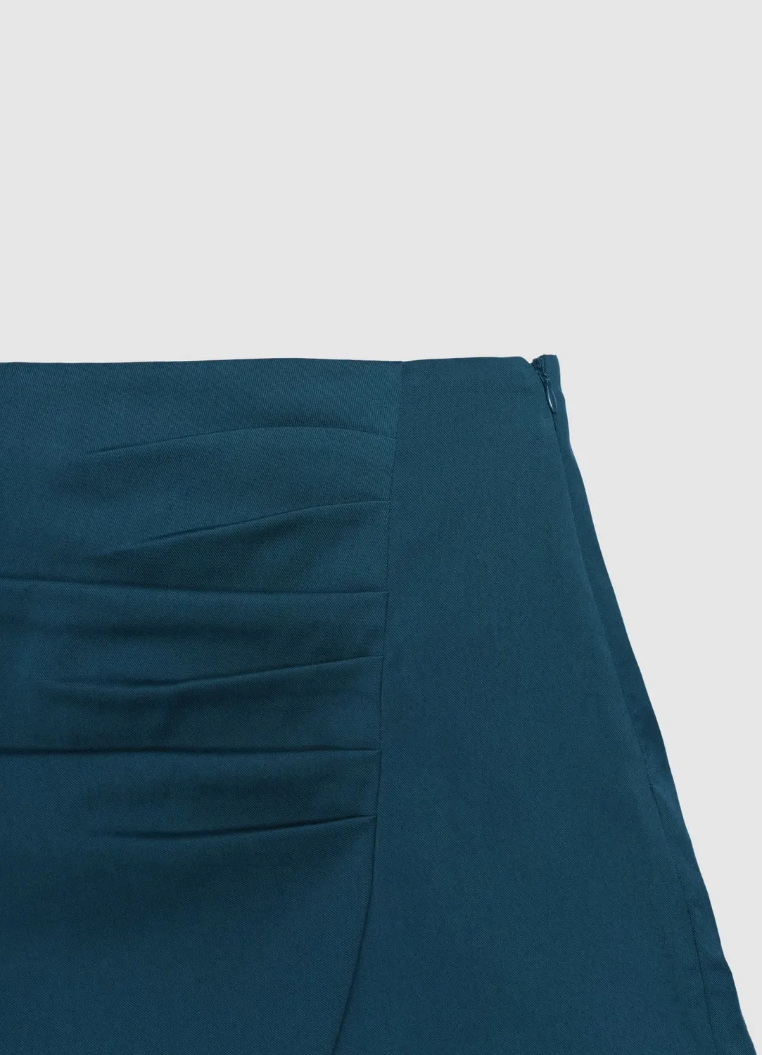 Calliope Short jupe-culotte plissé femme uni