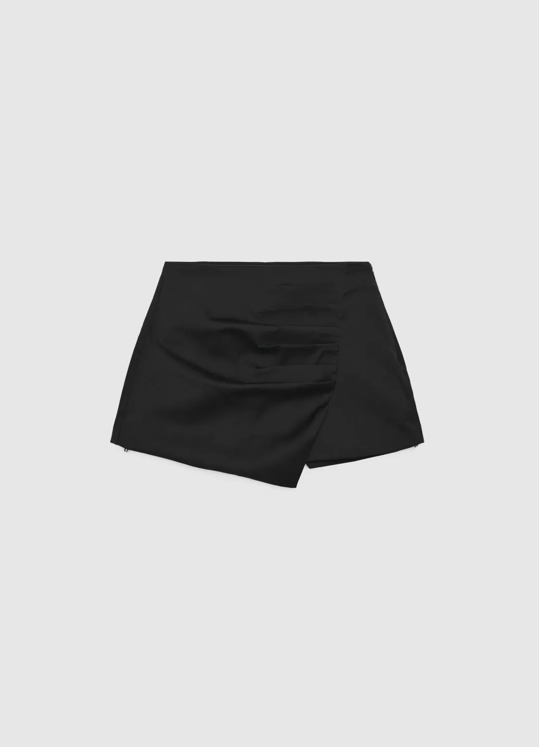 Calliope Short Pantagonna Plis Short Femme Uni Coupe Reguliere