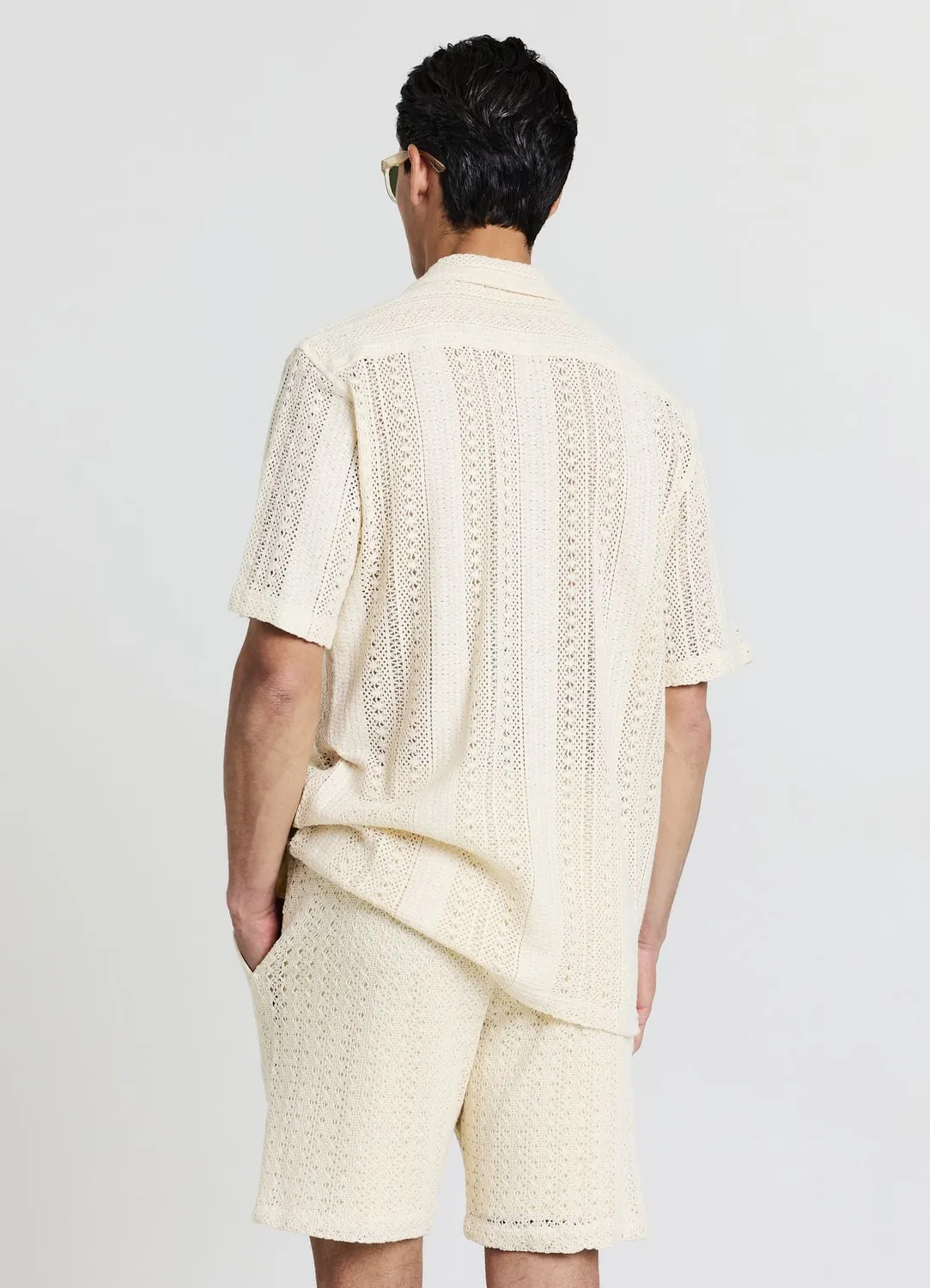 Calliope jogger court homme crochet regular