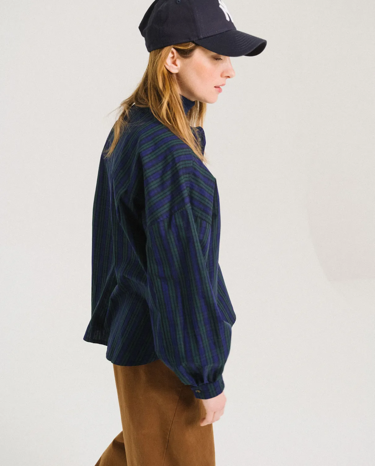 Tinsels Doha blouse Elisabeth tartan coton