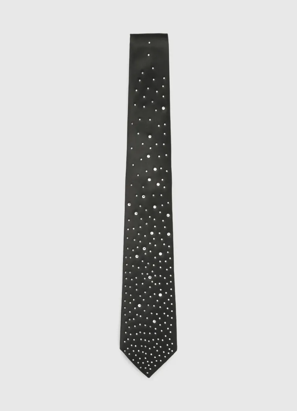Calliope cravate femme strass uni taille unique