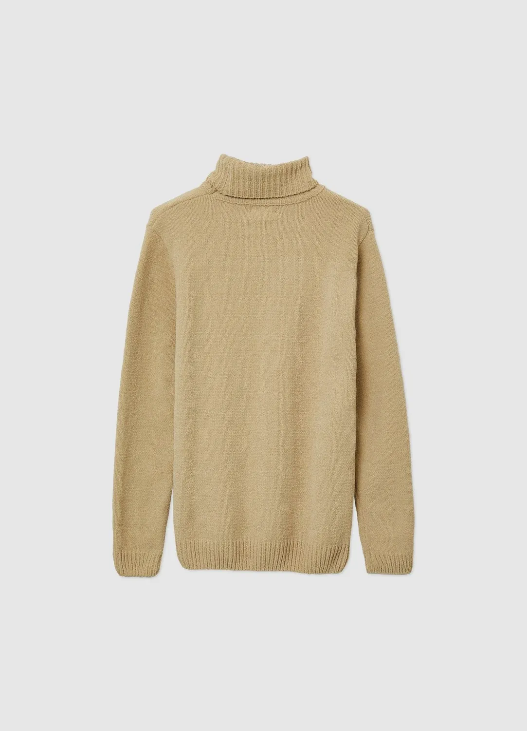Calliope pull col roulé homme chenille uni regular