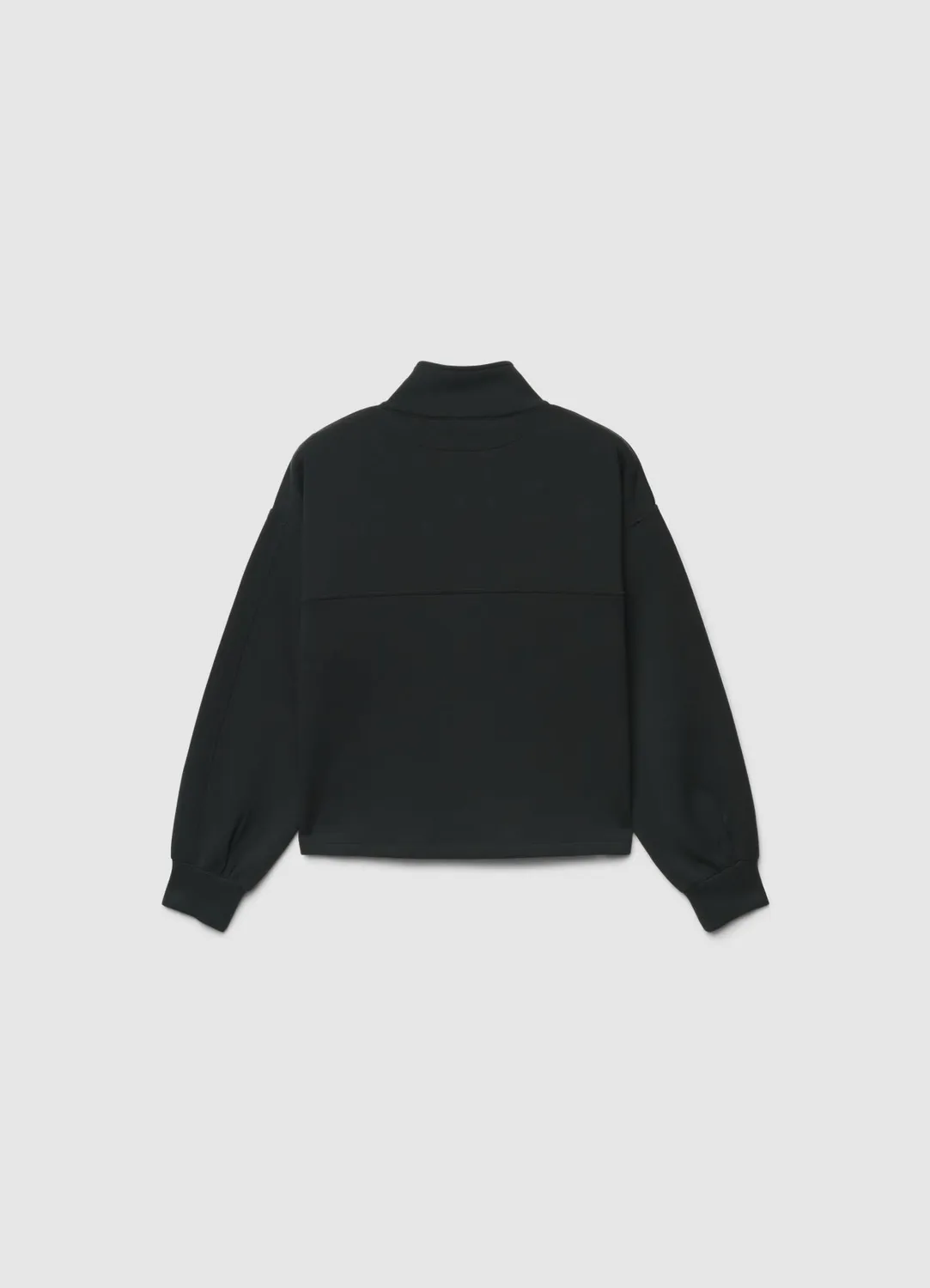 Calliope sweat col haut poche kangourou femme