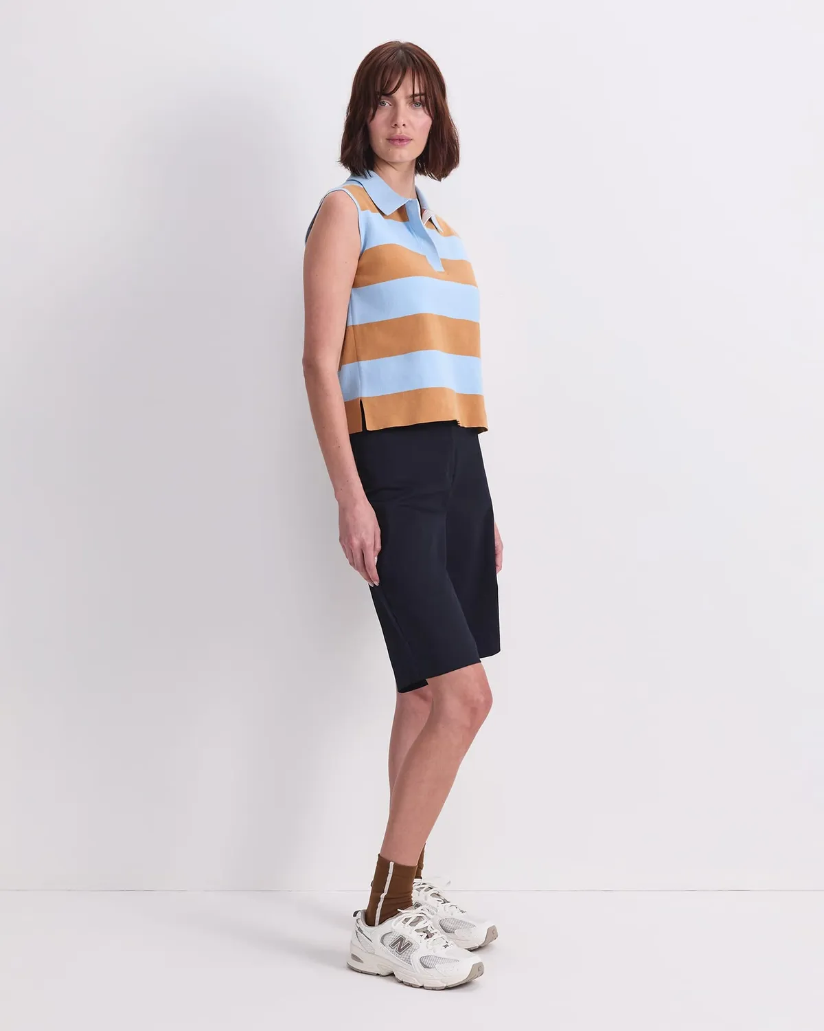 Sportscraft Knit polo débardeur sans manches maille