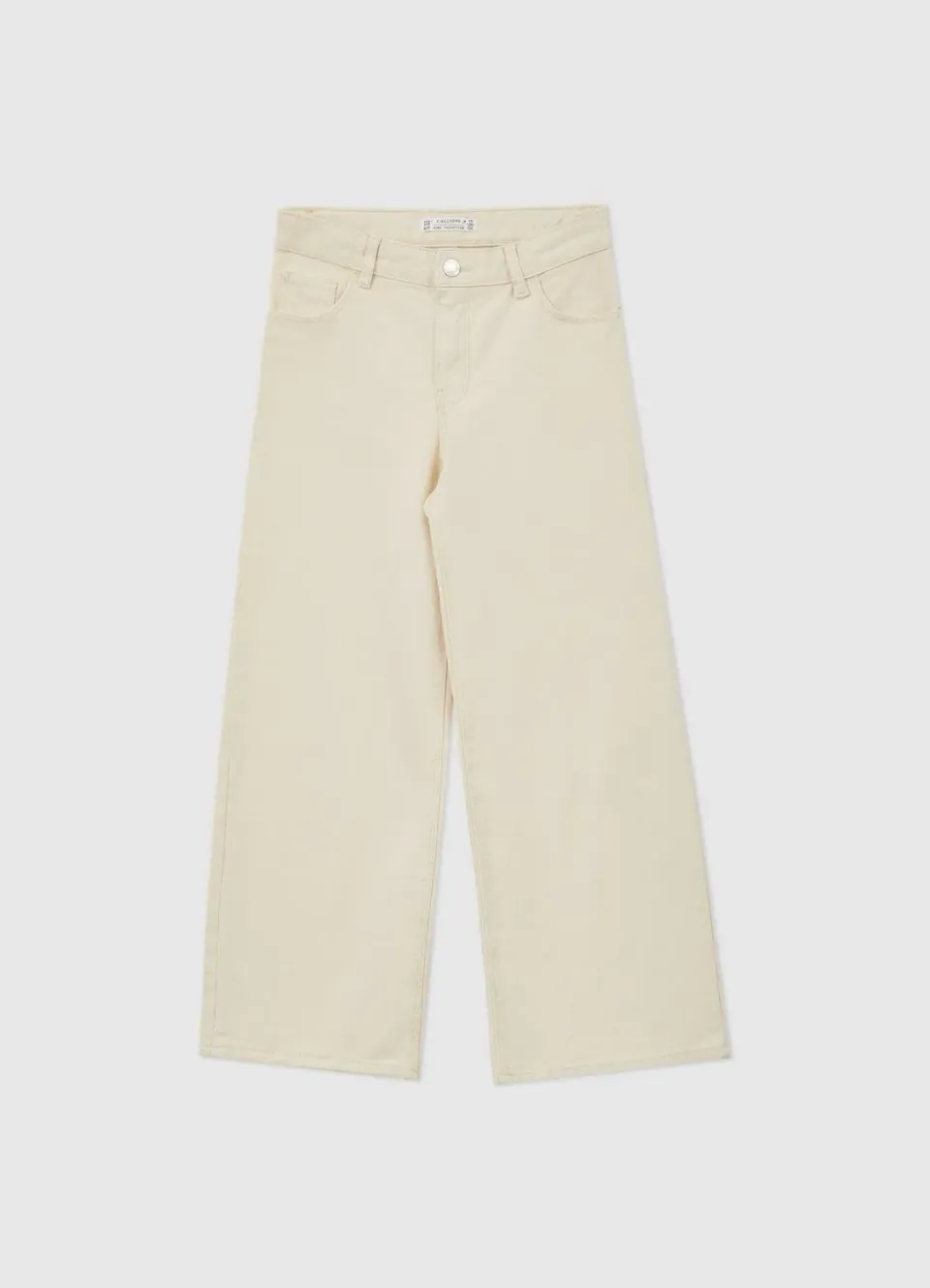 Calliope pantalon wide leg fille coton