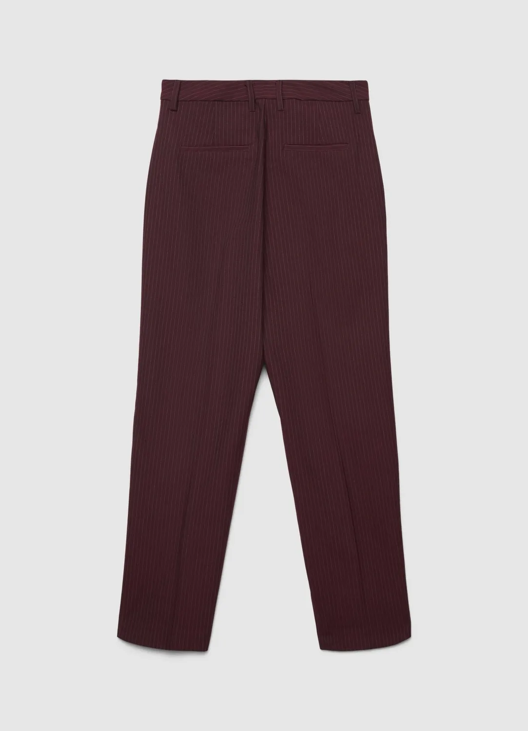 Calliope pantalon rayé cigarette femme bureau