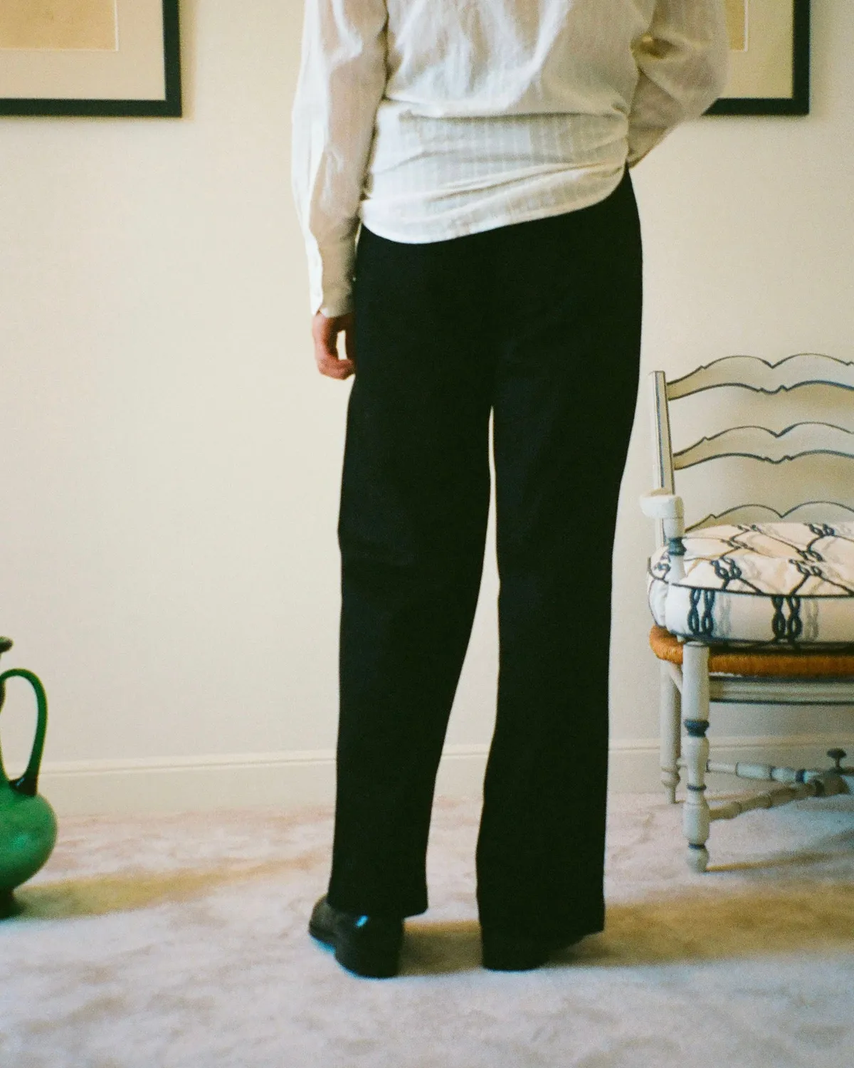 Erevan Walter pantalon noir Siwa coton